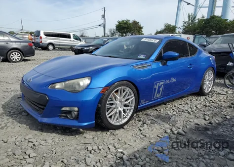 2014 Subaru Brz 2.0 Limited из США, поврежденный, VIN JF1ZCAC18E9604591